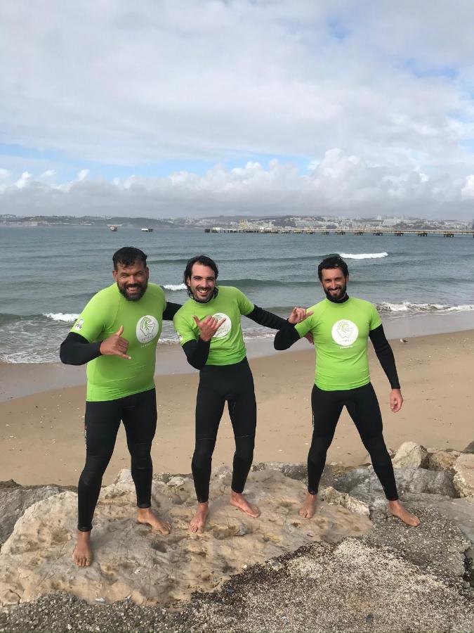 Auberge de jeunesse Getwet Surfcamp II à Costa da Caparica Extérieur photo